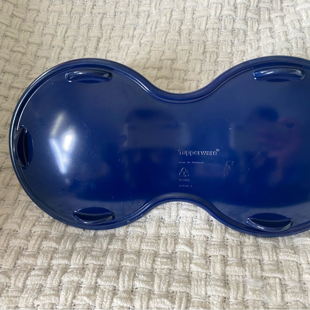 Tupperware Spoon Rest - Navy Blue - Picture 2 of 3